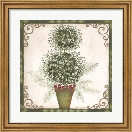 Framed Topiary IV Print