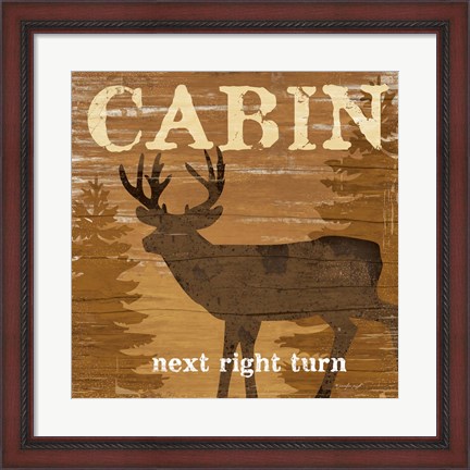 Framed Cabin Print