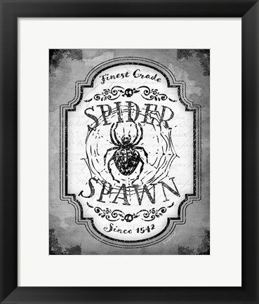 Framed Spider Spawn Print