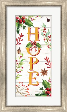 Framed Hope Print