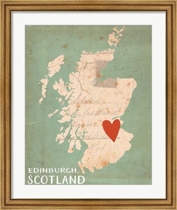 Framed Scotland Print