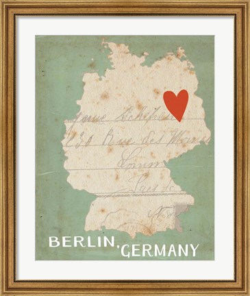 Framed Berlin Print