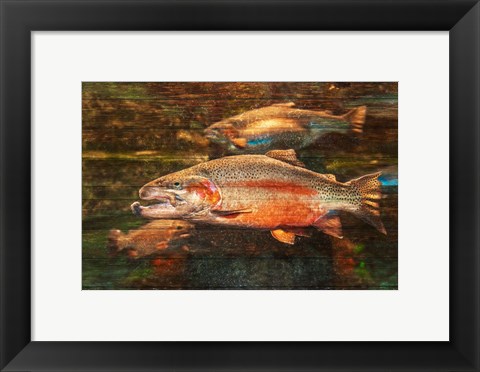 Framed Good Day to Be a Salmon Print