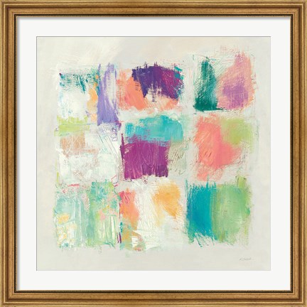 Framed Popsicles II Stone Print