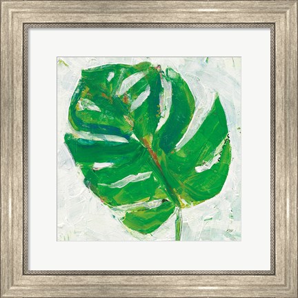 Framed Single Leaf Play II Print