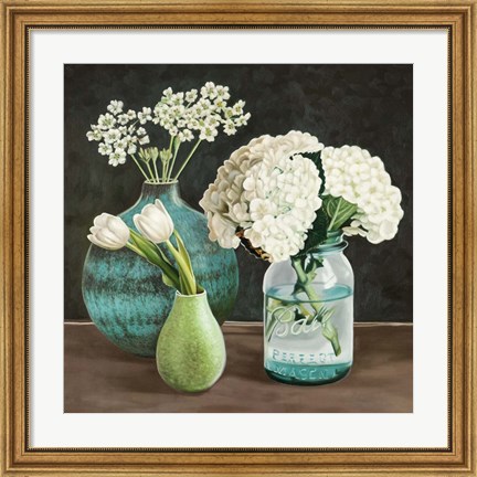 Framed Petit Fleuriste I Print