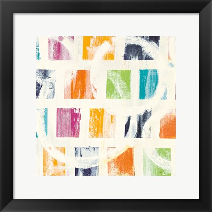 Framed Color Block II Print