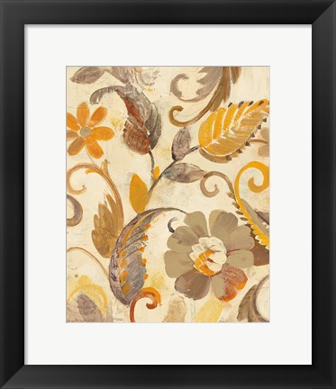 Framed Autumn Garden II Light Print