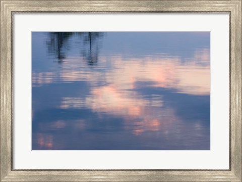 Framed Lake Winnepesauke, Moultonboro Neck, Moultonboro, New Hampshire Print