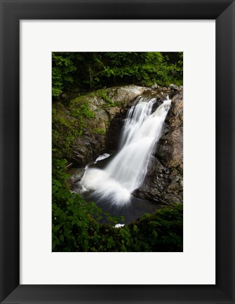 Framed Garfield Waterfalls Pittsburg New Hampshire Print