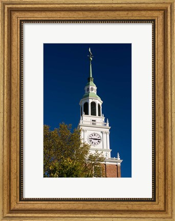 Framed Baker Hall on the Dartmouth College Green in Hanover, New Hampshire Print