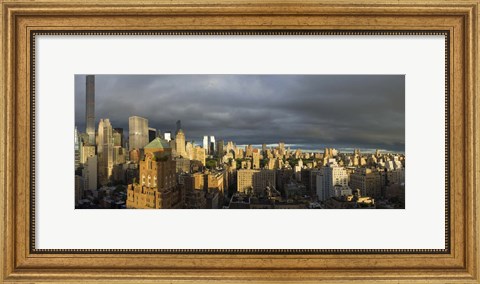 Framed Midtown Manhattan Sky, Early Morning Print