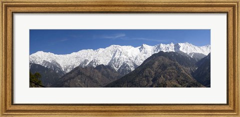 Framed Dhauladhar Mountain Range, India Print