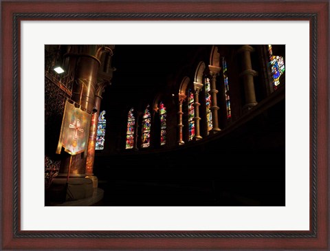 Framed St Finn Barres Cathedral (Church of Ireland)Cork City, Ireland Print