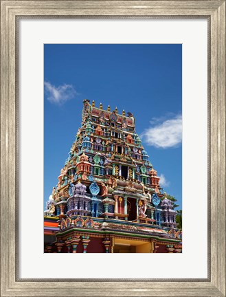 Framed Close up of Sri Siva Subramaniya Swami Temple, Viti Levu, Fiji Print