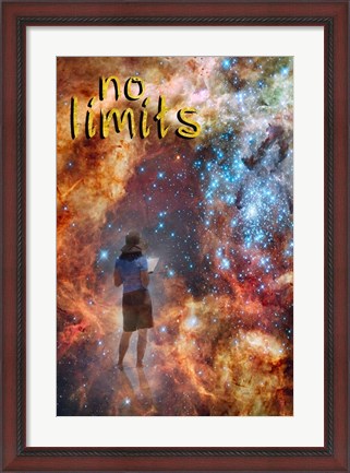 Framed No Limits Print
