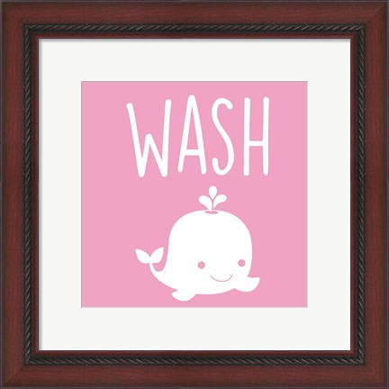 Framed Sea Creatures-Wash Print