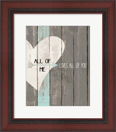 Framed All of Me II Print