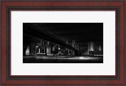 Framed Gotham City Print