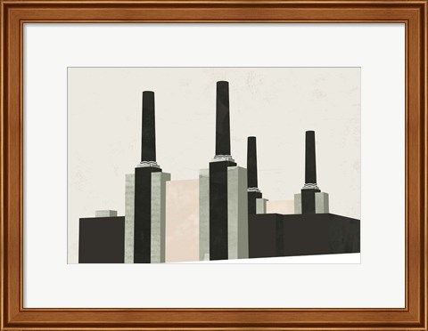 Framed Graphic New York V Print