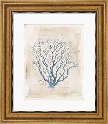 Framed Sea Garden V Print