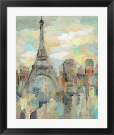 Framed Paris Impression Print