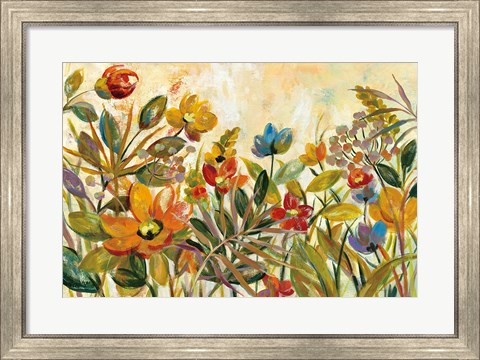 Framed Rain Forest Floral Print