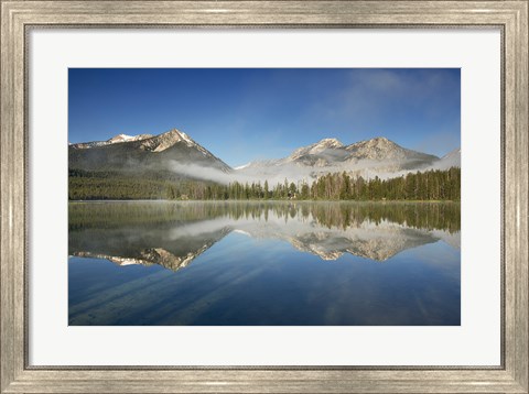 Framed Petit Lake Reflection Print