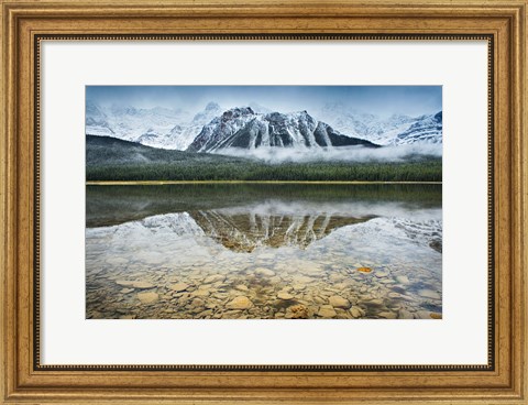 Framed Waterfowl Lake I Print