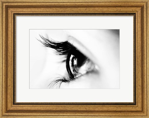 Framed Following You Print