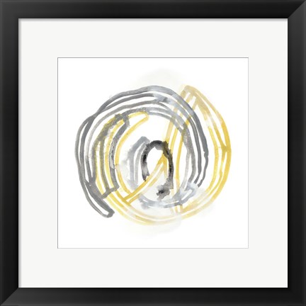 Framed String Orbit III Print