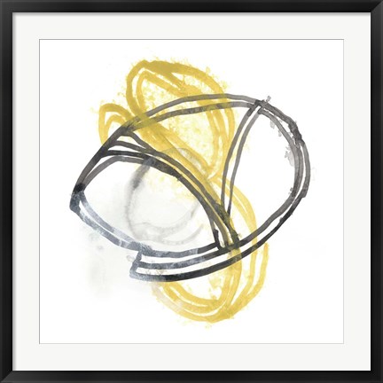 Framed String Orbit VI Print