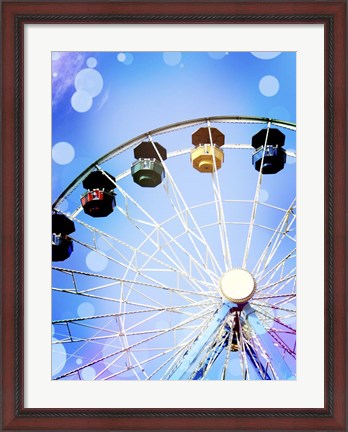 Framed Carnival Blues II Print