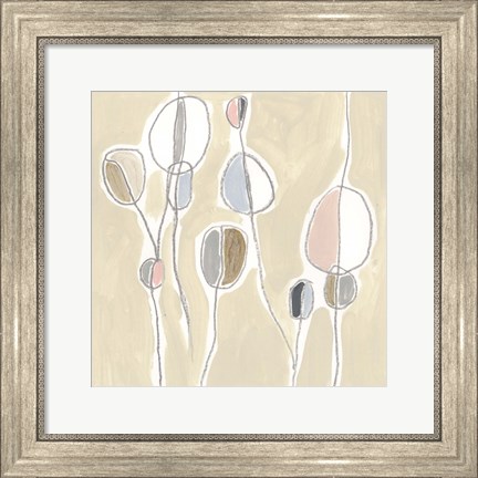 Framed String Garden II Print