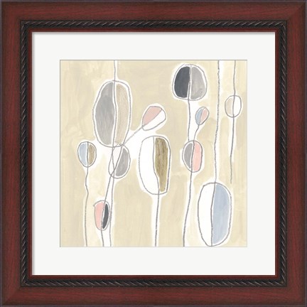 Framed String Garden III Print