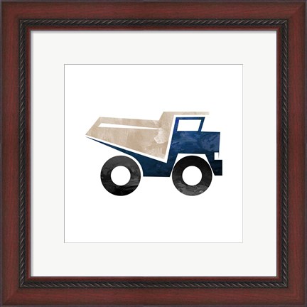 Framed Truck With Paint Texture - Part I Print