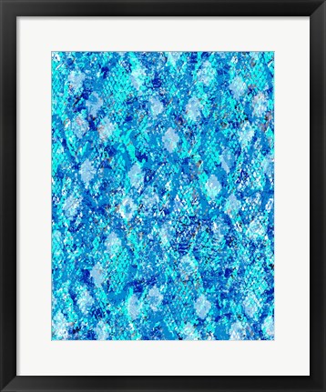 Framed Snake Skin IV Print