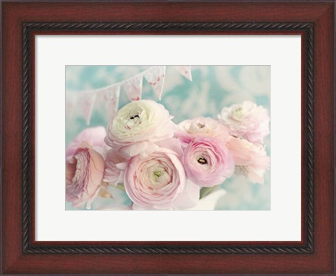 Framed Ranunculus Party Print