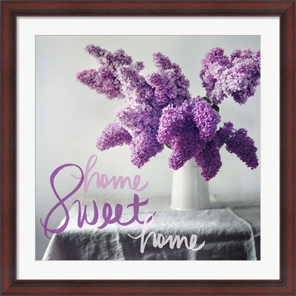 Framed Home Sweet Home Print