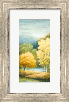 Framed Birchwood I Print