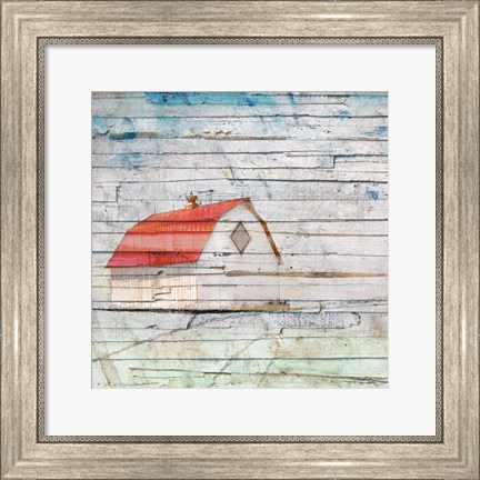 Framed Wood Barn Print