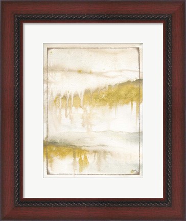 Framed Fog Abstract II Print