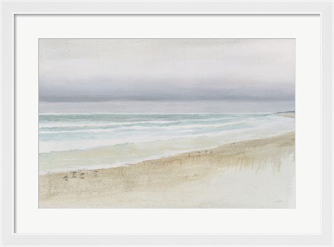 Framed Serene Seaside Print