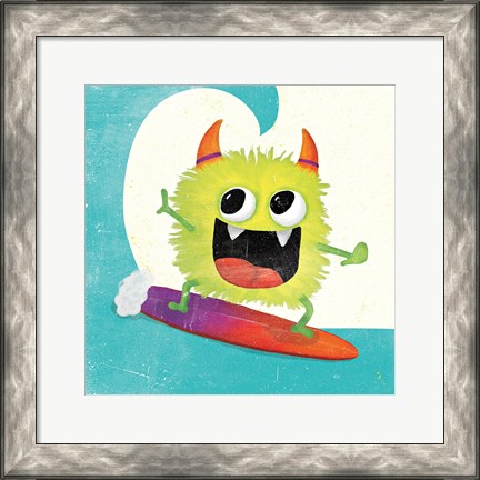 Framed Xtreme Monsters III Print