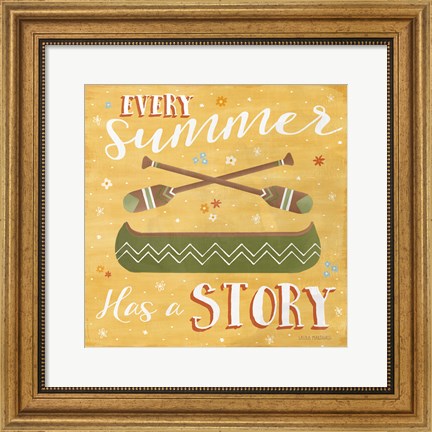 Framed Summer Sunshine VI Print