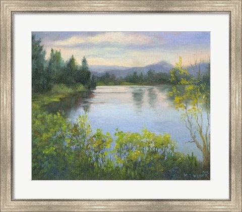 Framed Oregon Reflections Print