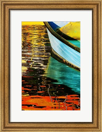 Framed Boat Ll Print