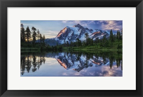 Sunrise On Mount Shuksan Art by James K. Papp at FramedArt.com