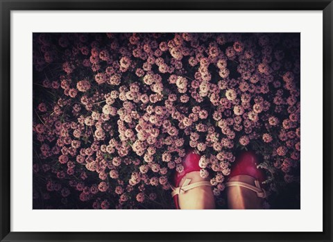 Framed Thyme Carpet Print