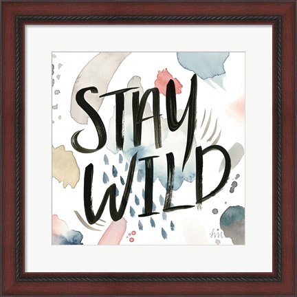 Framed April Showers Inspiration I Print